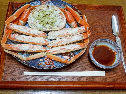 山陰・冬の風物詩☆ 「松葉ガニの茹で方&姿造り」